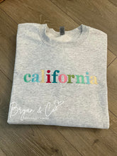 Load image into Gallery viewer, Colorful State Crewneck
